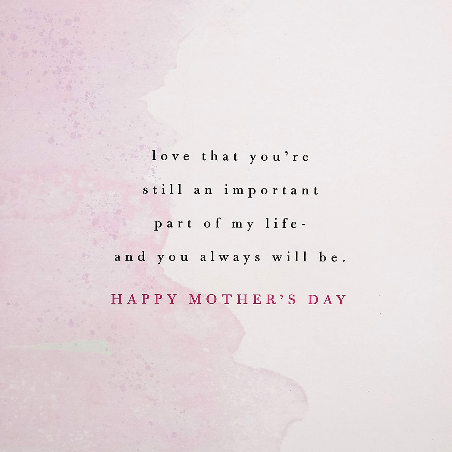 For Grandma Contemporary Rose Gold Mother's Day Card