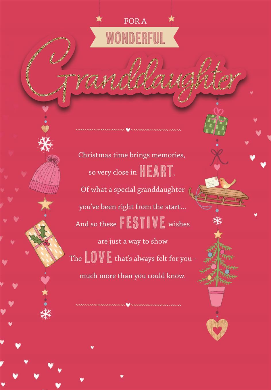 Granddaughter Lucy Cromwell Christmas Card