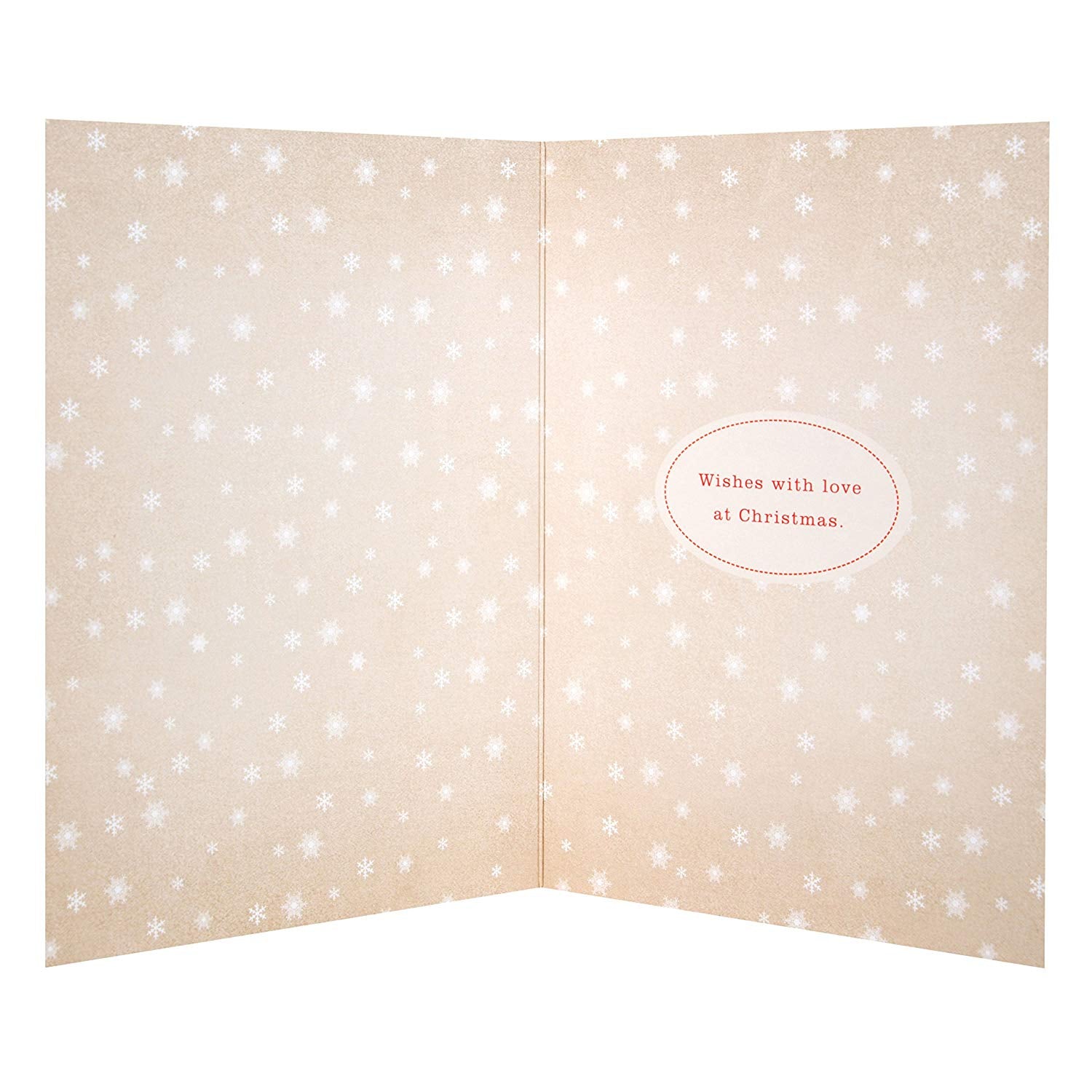 Daughter Christmas Card 'With Love' Icon Design