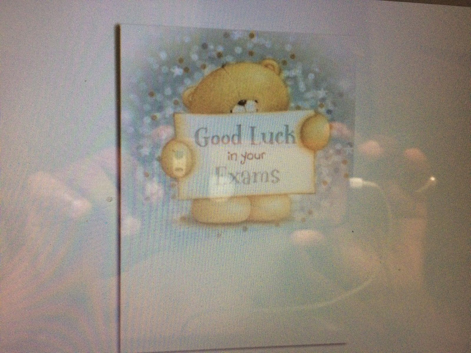 Good Luck In Exams Forever Friends Card
