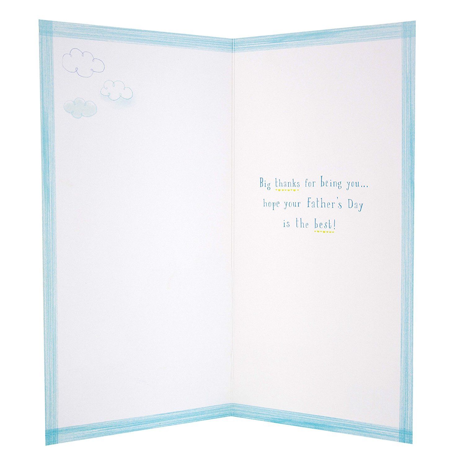 Father's Day Card 'Lots of Thanks'