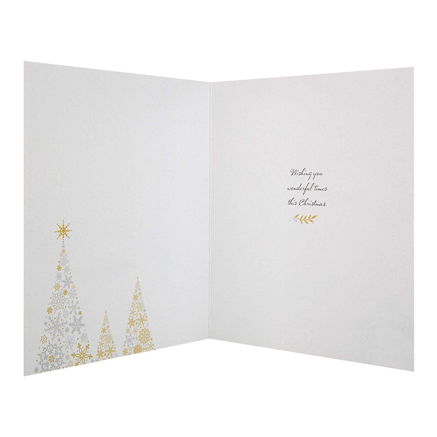 Hallmark 'Sparkle with Happiness' Christmas Card
