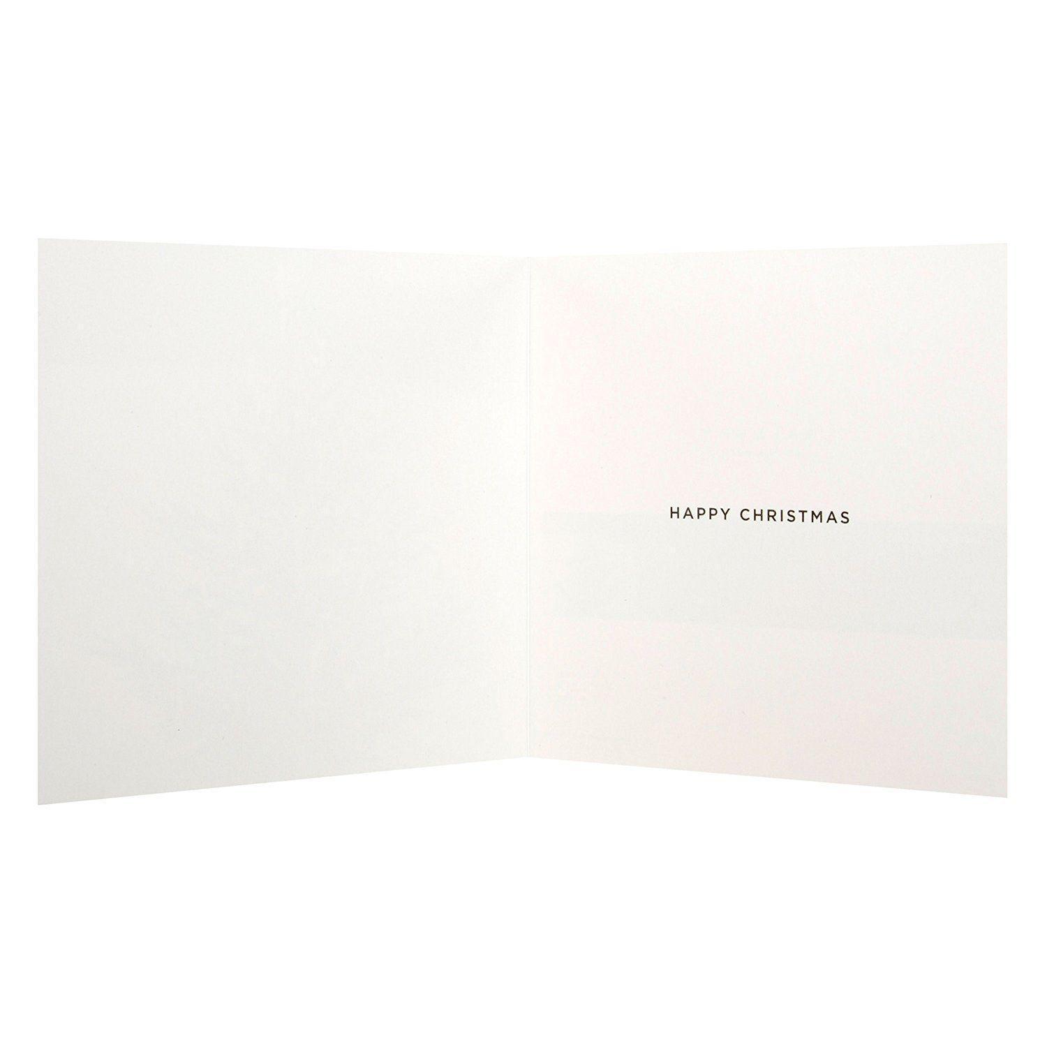 Gallery Christmas Card Pack 'Snowman and Tree' 10 Cards, 2 Designs