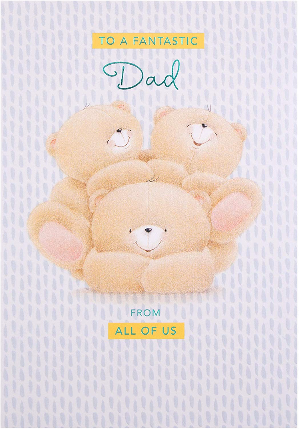 Forever Friends Dad Father's Day Card 'From All'