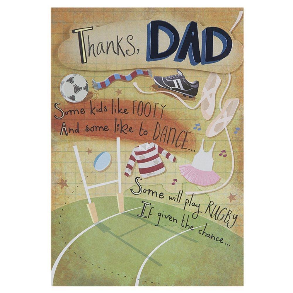 Father's Day Card Thanks Dad