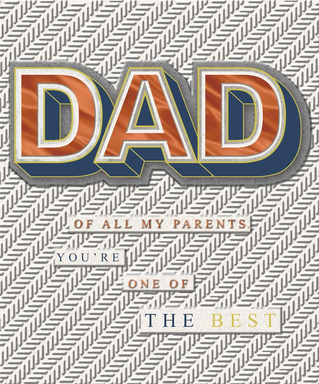 Dad Of All My Parents You're One Of The Best Father's Day Card