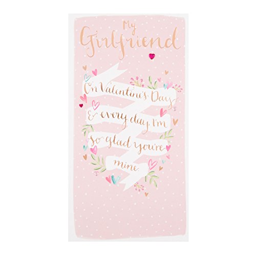 Girlfriend Valentine's Day Card 'You're Mine'