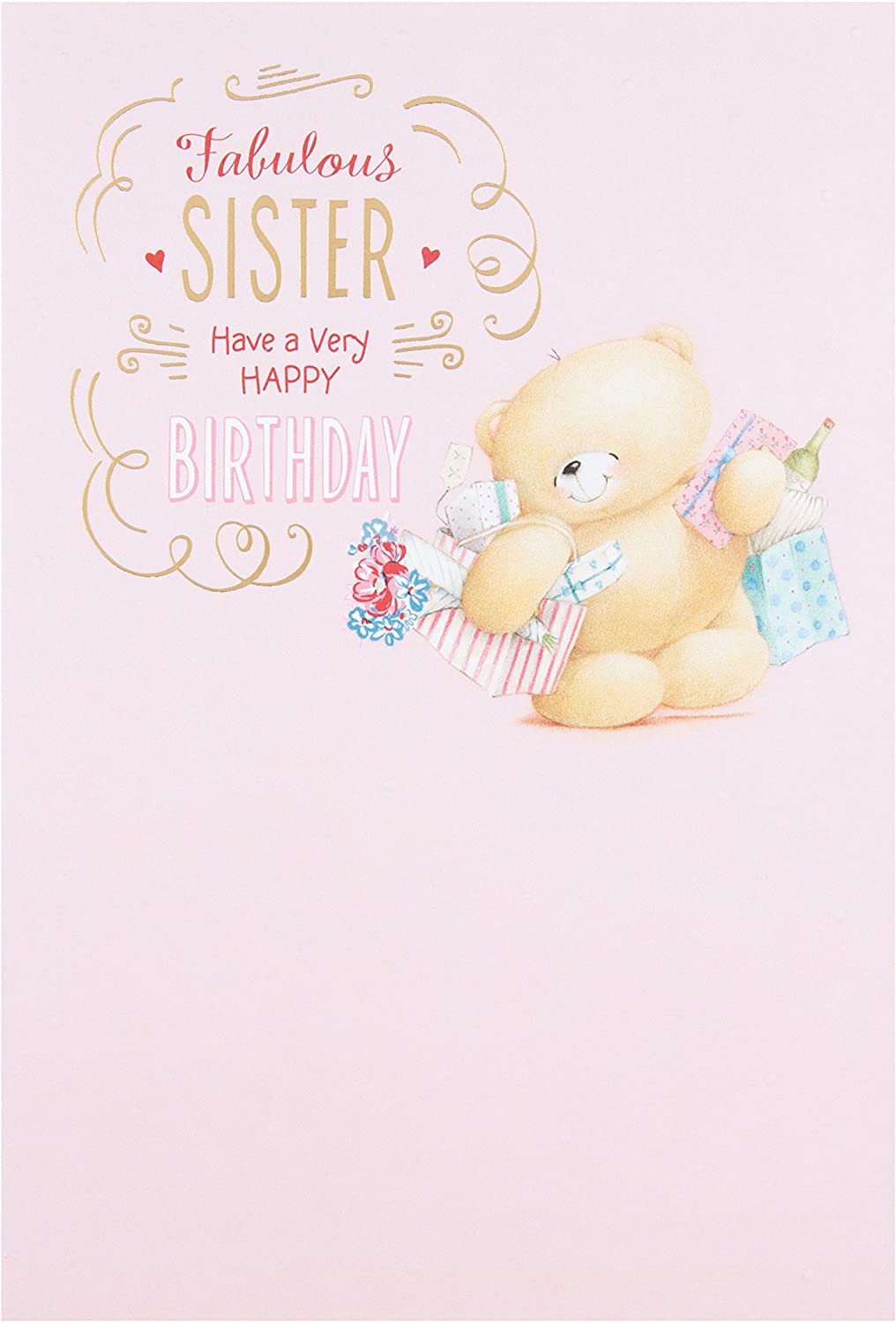 Forever Friends Sister Birthday Card 'Fabulous