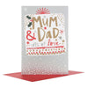 Hallmark Mum and Dad "Lots of Love" Both Of You Christmas Card