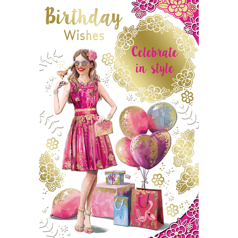 Happy Birthday Girl | Postcard