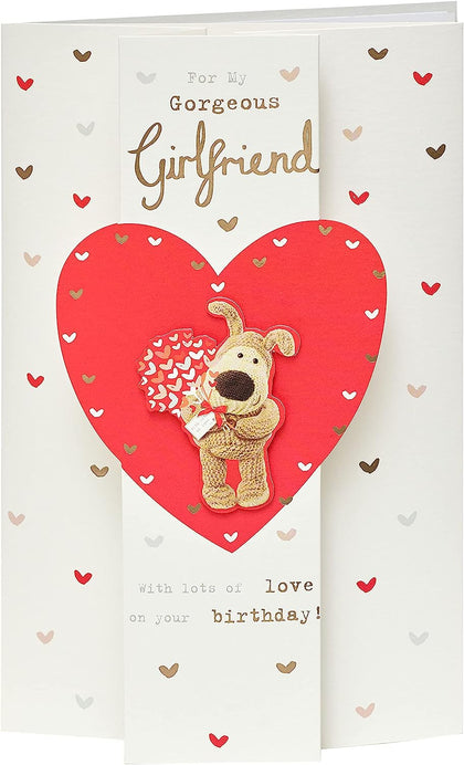 Cute Boofle One I Love Birthday Card