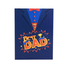 Best Dad Trophy 3D Pop Up Father's Day Card - Dad Birthday