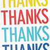 Colouring Lettering Design Pack of 48 in 4 Designs Thank You Cards
