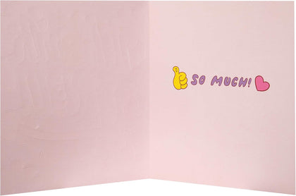 'Thumbs Up' Contemporary Thank You Card