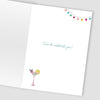 Contemporary Happy Hour Starts Now! Bubbly And Pink! Birthday Card