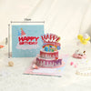 Dream Girl Cake 3D Pop Up Birthday Card