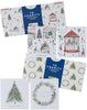 Multipack of 10 Winter Wishes Design Charity Christmas Cards with Envelopes