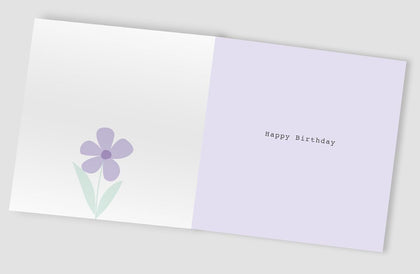 Just For You Magical Garden Fun! Birthday Hand-Finished Greeting Card