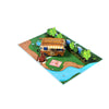 Camping Scene 3D Pop Up Greeting Card