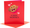 Cheeky Monkey Design Valentine's Day Card