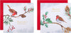 Robin 16 Pack 2 Designs Charity Christmas Cards