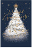 Festive Tree Design Grandparents Christmas Card