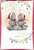 Bears Holding Hands Amazing Son & Daughter in Law Christmas Card