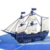 Windward Wonder Sailboat Pop Up Greeting Card