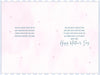 Heart And Verse With Stripes Mam Mother's Day Card