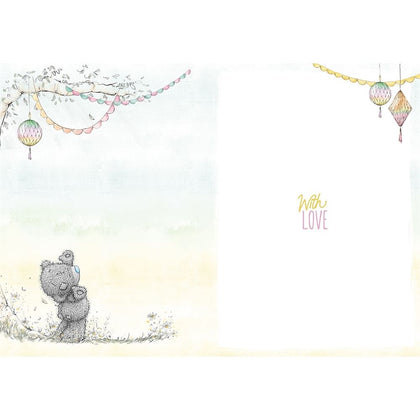 Bear With Arms Up Fabulous Nanny Birthday Card
