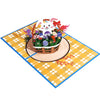 Bunny Basket Surprise 3D Pop Up Easter Card