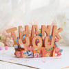 Floral Display Joyful 3D Pop Up Thank You Card
