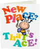 Character with Key New Home Congratulations Card