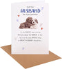 Cavapoo Puppies Design Husband Birthday Card