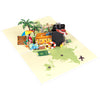 Vacation Mode 3D Travel Pop Up Card