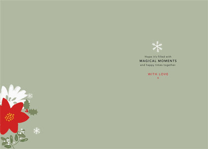 Forever Friends Son & Daughter In Law Christmas Card