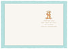 Winnie the Pooh Cute and Cuddly Design Grandson 1st Birthday Card