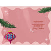 Baubles Design Cousin Christmas Card
