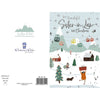Lady With Large Gift Sister in Law Christmas Card