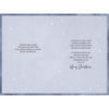 Xmas Tree Sparkle Design Son & Fiancée Christmas Card
