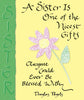 Little Keepsake Book A Sister is One of The Nicest Gifts
