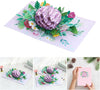 Garden of Grace Hydrangea 3D Pop Up Greeting Card