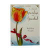 To Special Grandma And Grandad Beautiful Orange Tulip Flower Design Easter Card