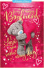 Bear Holding Red Heart Boyfriend Keepsake 3D Valentine's Day Card