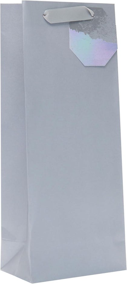 Silver Design Bottle Bag for Birthdays, Valentine's Day & Other Events