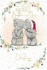 Bears Wrapped Up In Fairy Lights Lovely Sister and Brother In law Christmas Card