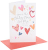 Hearts Design Only One For Me Valentine's Day Card