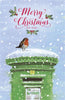 Irsih Postbox Design Merry Christmas Card