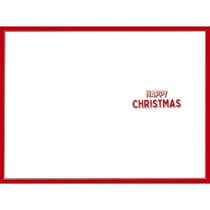 Couch Potato Humorous Son Christmas Card