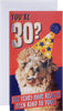 Mad As Cheese Design 30th Birthday Card